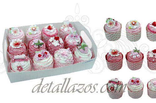 cajas cupcakes para decoracion de regalos