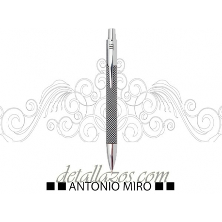 Bolígrafos Antonio Miro de metal y poliester