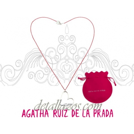 Collar de corazón Agatha Ruiz de la Prada