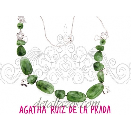Collar verde Agatha Ruiz de la Prada