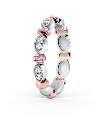 anillos y alianzas de boda con Oro Rosa de Diamond Iberica