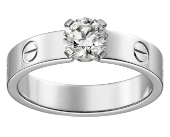 anillos de boda de Cartier
