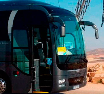Alquiler de autobuses para bodas en Málaga