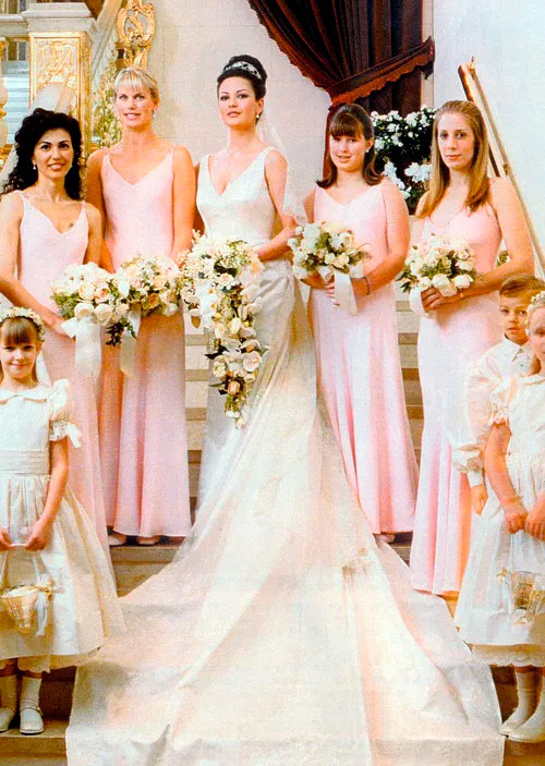Vestido de novia de Catherine Zeta Jones