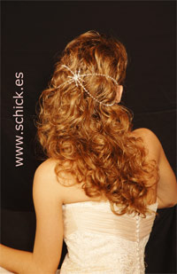 Peinados de novia con el pelo suelto