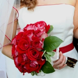 Bouquets de novias de rosas