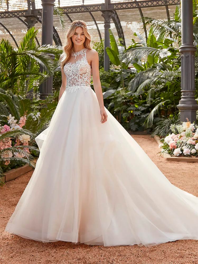 La Sposa vestidos de novia de encajes 2021 Leandra