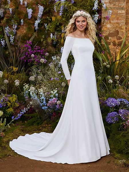 Vestido de novia sencillos La Sposa 2022 Ferrie