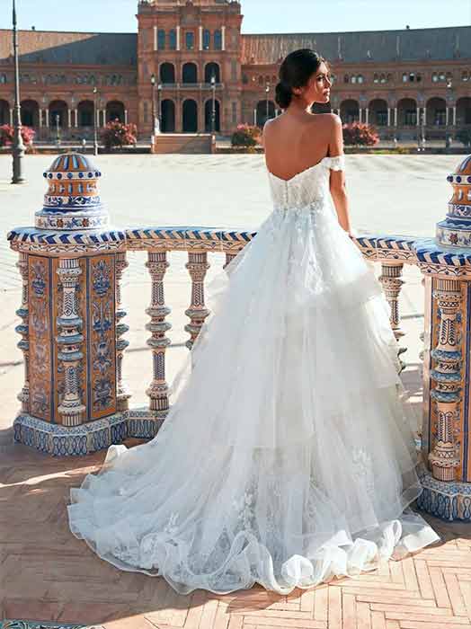 Vestido de novia corte Princesa - Pronovias 2022 Carrasco