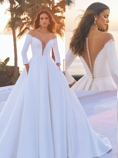 pronovias vestido de novia 2023 Calypso