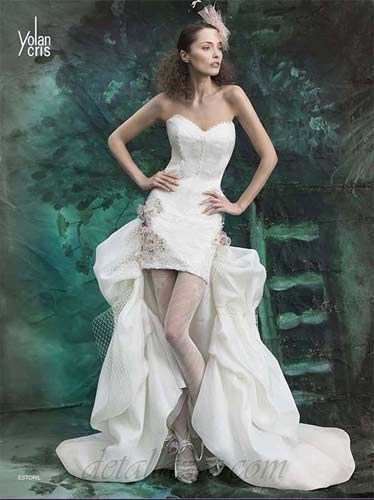 vestidos de novia cortos