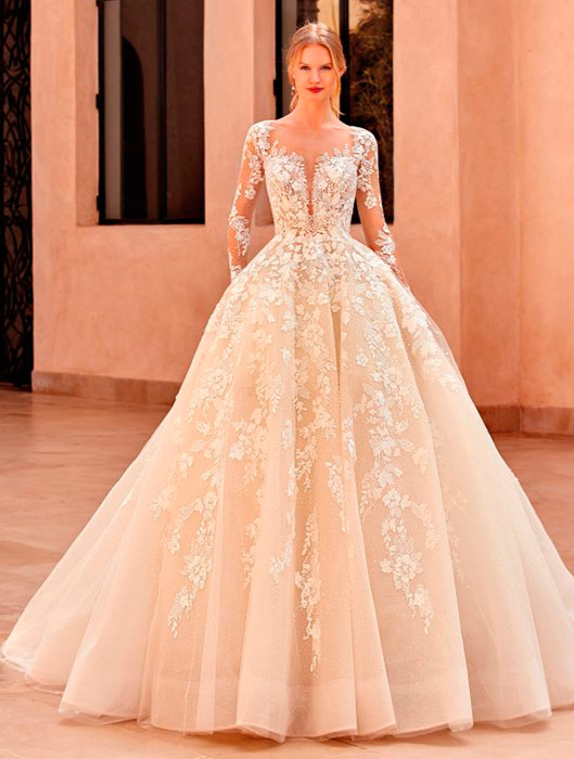 Vestidos de novia de corte princesa Demetrios 2021 style 1118