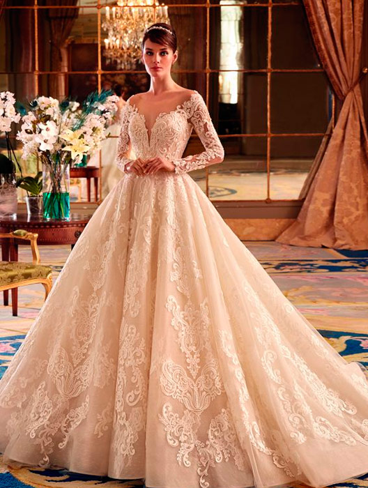 Vestidos de novia de corte princesa Demetrios 2021 Marabel