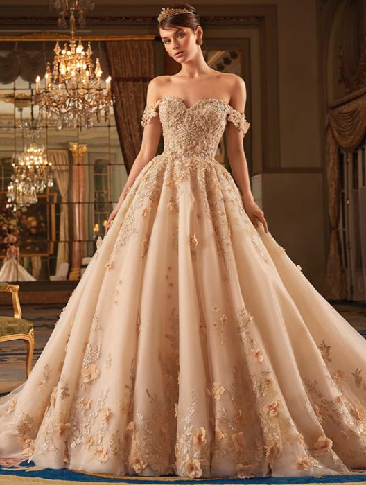 Vestidos de novia de corte princesa Demetrios 2021 Isabel