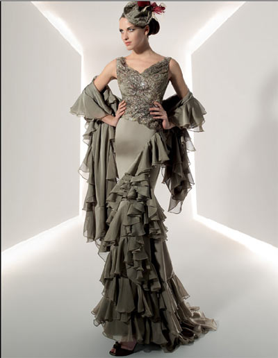 catalogo Franc Sarabia vestidos de fiesta coleccion 2010