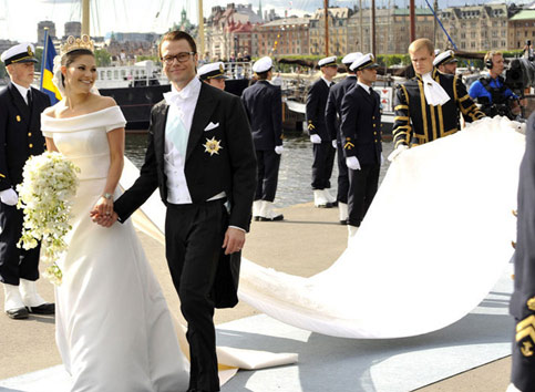 boda de Victoria de suecia y Daniel Westling 