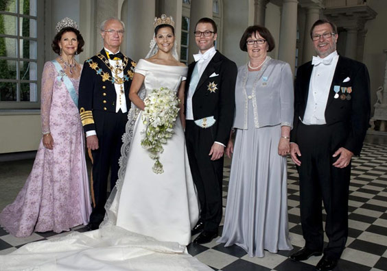 boda de Victoria de suecia y Daniel Westling