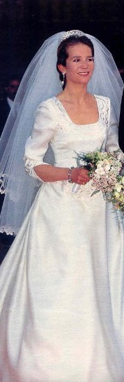 Vestido de novia de la infanta Elena